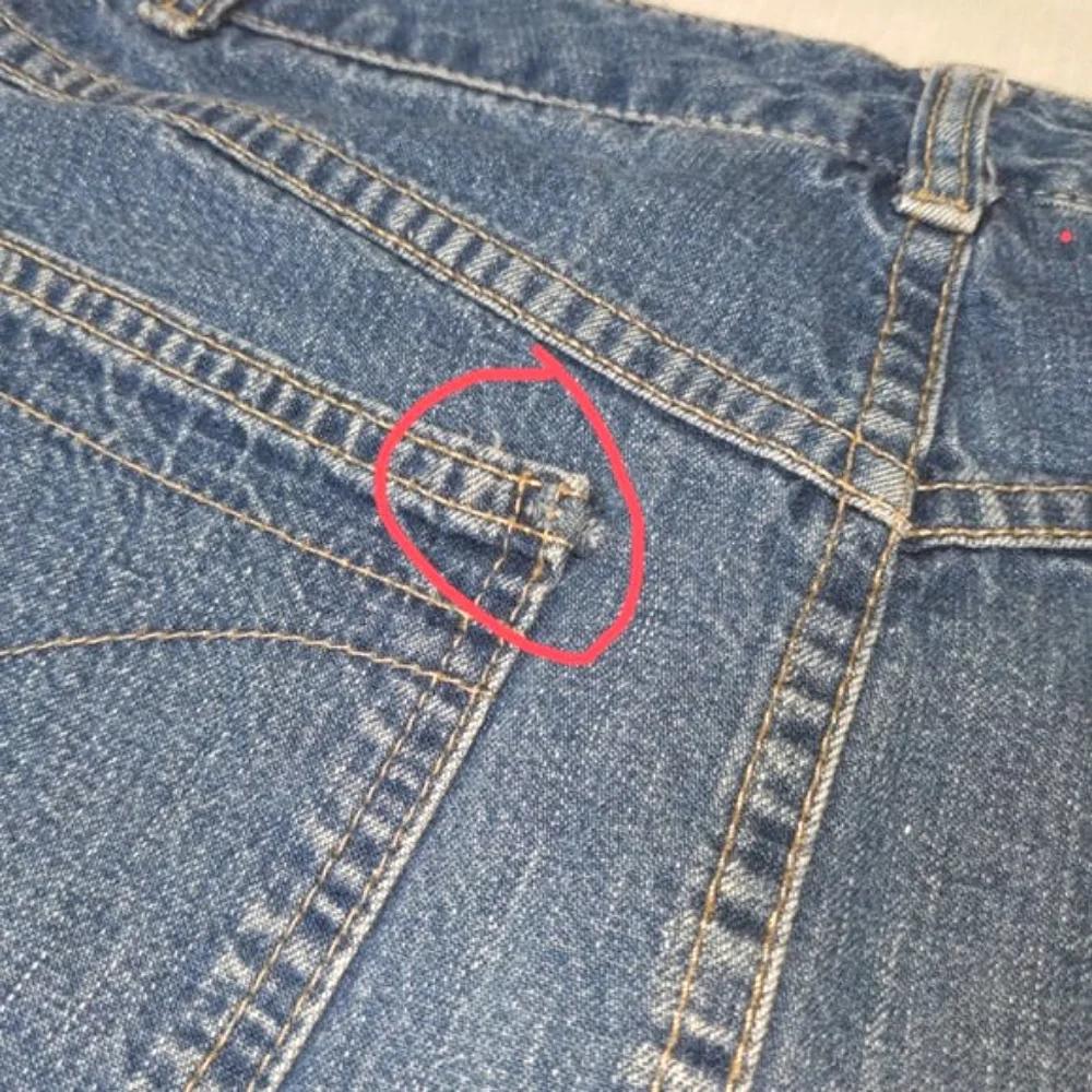 80s Classic Blue Mini Denim Skirt by Calvin Klein - Picture 4 of 4